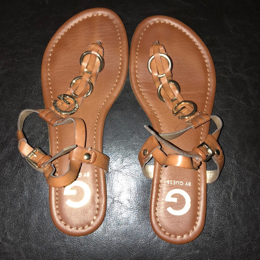 G By Guess thong sandals